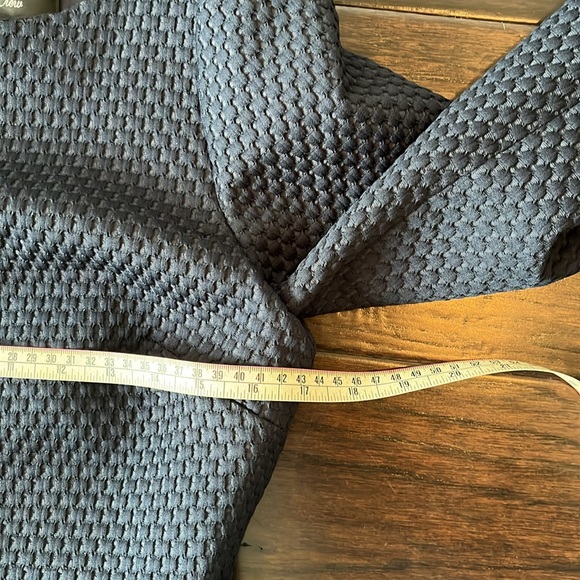 J Crew Black knit dress; size 6; Zippered back and fully lined - Picture 6 of 9